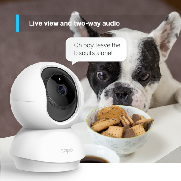 TP-Link HOME SECURITY WIFI CAMERA 2MP TC70 - Image 2