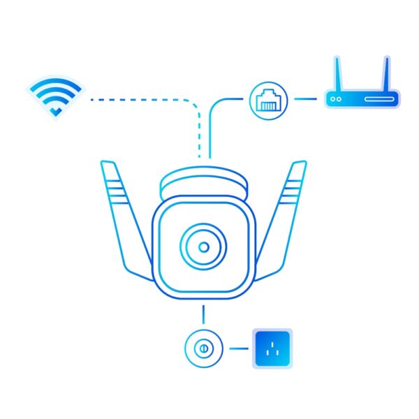 TP-Link OUTDOOR SECURITY WI FI CAMERA 3MP Tapo C310 - Image 3