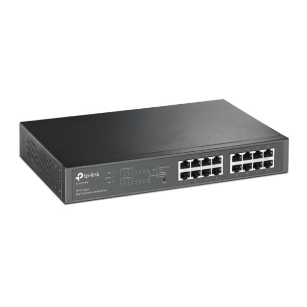 TP-Link 16PORT GIGA EZ SMART SWITCH W/ 8PORT POE+ TL SG1016PE - Image 2