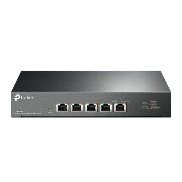 TP-Link 5 PORT 10G MULTI GIGABIT DESKTOP SWITCH TL SX105