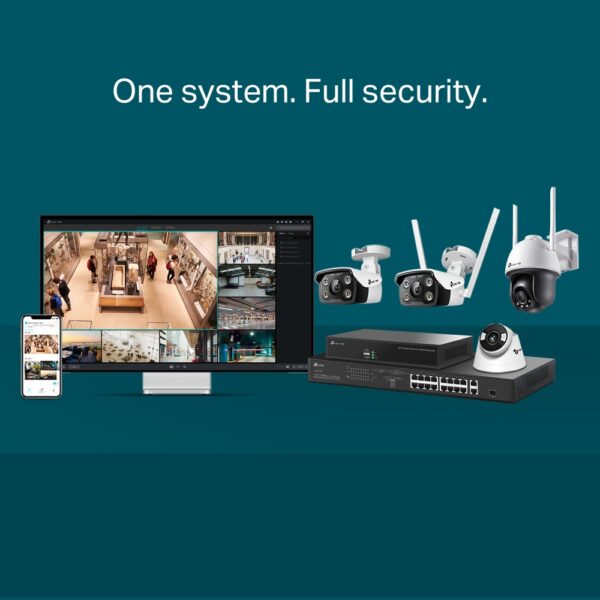 TP-Link 4MP Outdoor Full Color Wi Fi Bullet Network Camera VIGI C340HPWSM 4 - Image 3