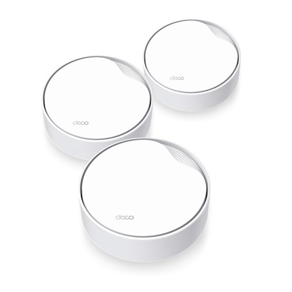 TP-LINK AX3000 MESH WIFI6 WITH POE SYSTEM (3PACK) | DECO X50-POE(3-PACK)