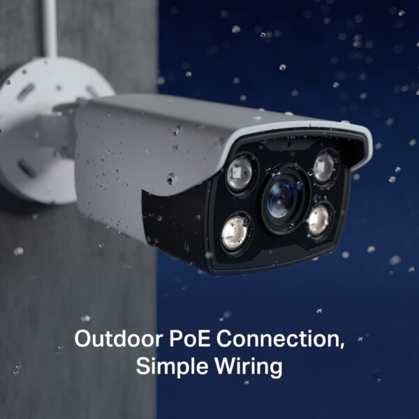 TP-Link 4MP Outdoor Full Color Wi Fi Bullet Network Camera VIGI C340HPWSM 4 - Image 5