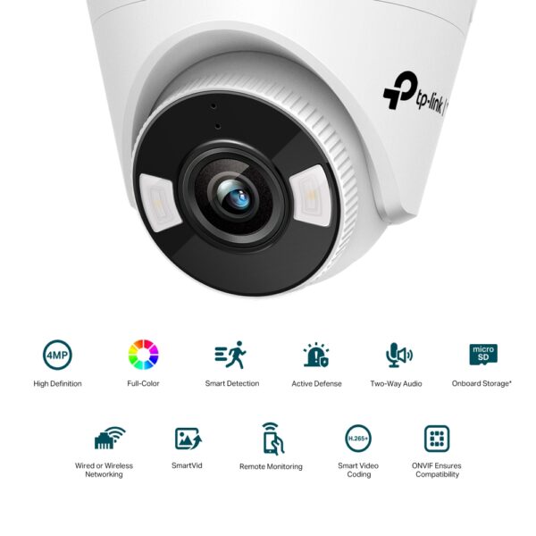 TP-Link 4MP Indoor Full Color Wi Fi Bullet Network Camera WIFI | VIGI-C440-W - Image 5
